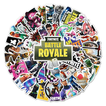 Fortnite Kids Pencil Bag Kawaii Pencil Case Large Capacity Waterproof Handheld Cosplay Pencil Pouch Office Stationary Gift Toy