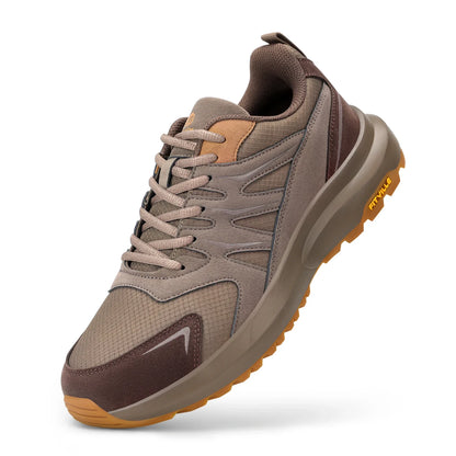FitVille Extra Wide Sneakers For Men Hiking Walking Shoes Wide Toe Box Lightweight Running Shoe For Flat Feet With Arch Support
