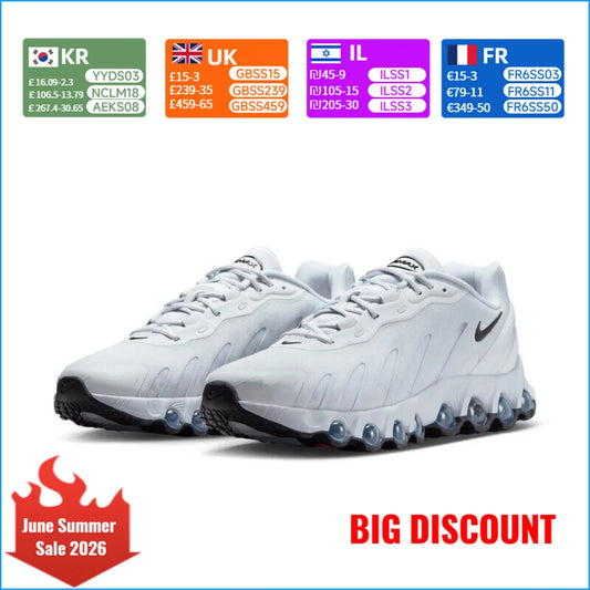 Nike Air Max Dn8 mekane i udobne niske tenisice za trčanje za muškarce, bijele, FQ7860-010