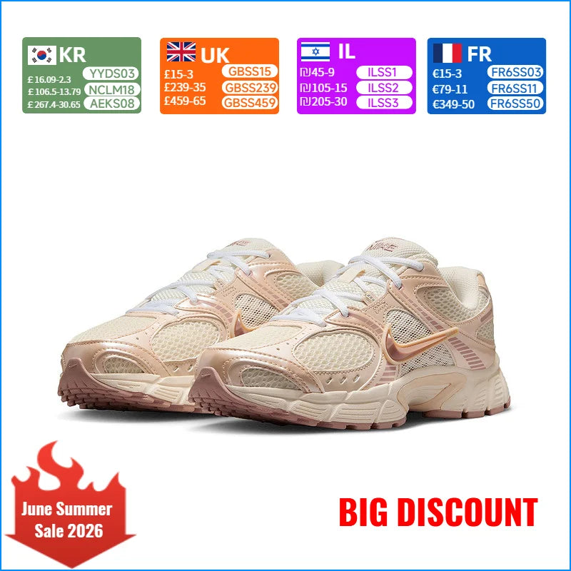 Nike V5 RNR Mesh Retro Running Shoes for Women Breathable Casual Dad Shoes IH5088-001