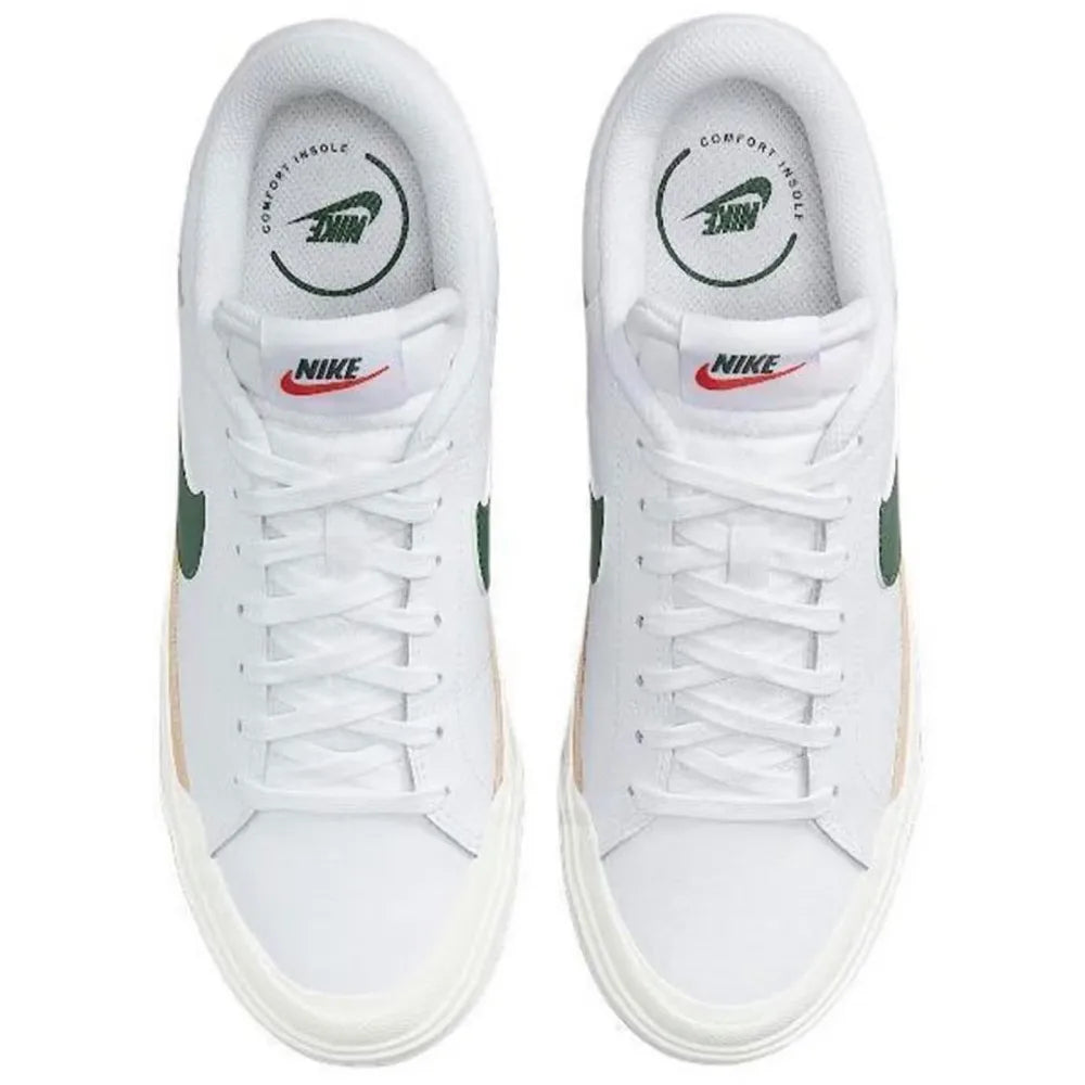 Nike Court Legacy Lift Height-Enhancing Comfort Cushioning Anti-Slip Durable Classic Sneakers DM7590-107