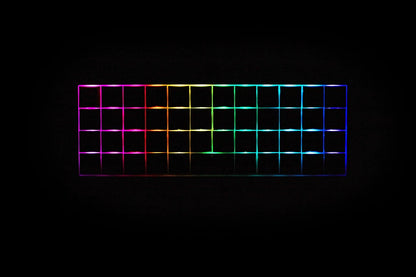 CSTC40 40 RGB 40% hot Swappable Mechanical Keyboard PCB Programmed VIA VIAL software Macro Firmware rgb switch type c planck