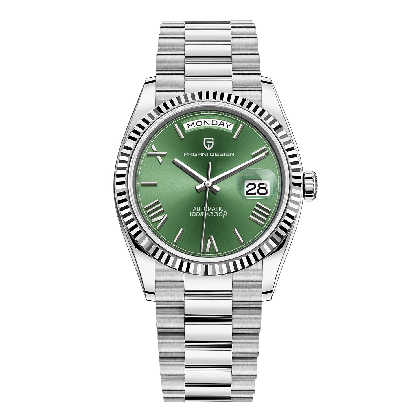 PAGANI DESIGN Men's Watches 2026 New Enamel Dial DD36 Automatic Watch Men Business Waterproof Mechanical Wristwatch For Men Gift