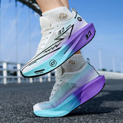 Mens Running Shoes 2025 New High-quality Jogging Shoes Cushioning Rebound Soft Sole Breathable Mesh Training Teenis Shoes Men