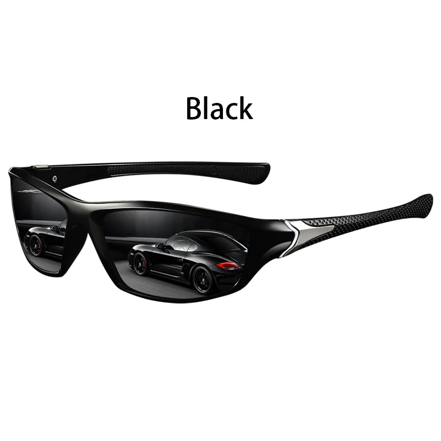 8PCS Fashion Vintage Driving Fishing Cycling  Eyewear Sports Sunglasses Men Women Running Mountaineering Sport Sun Glasses