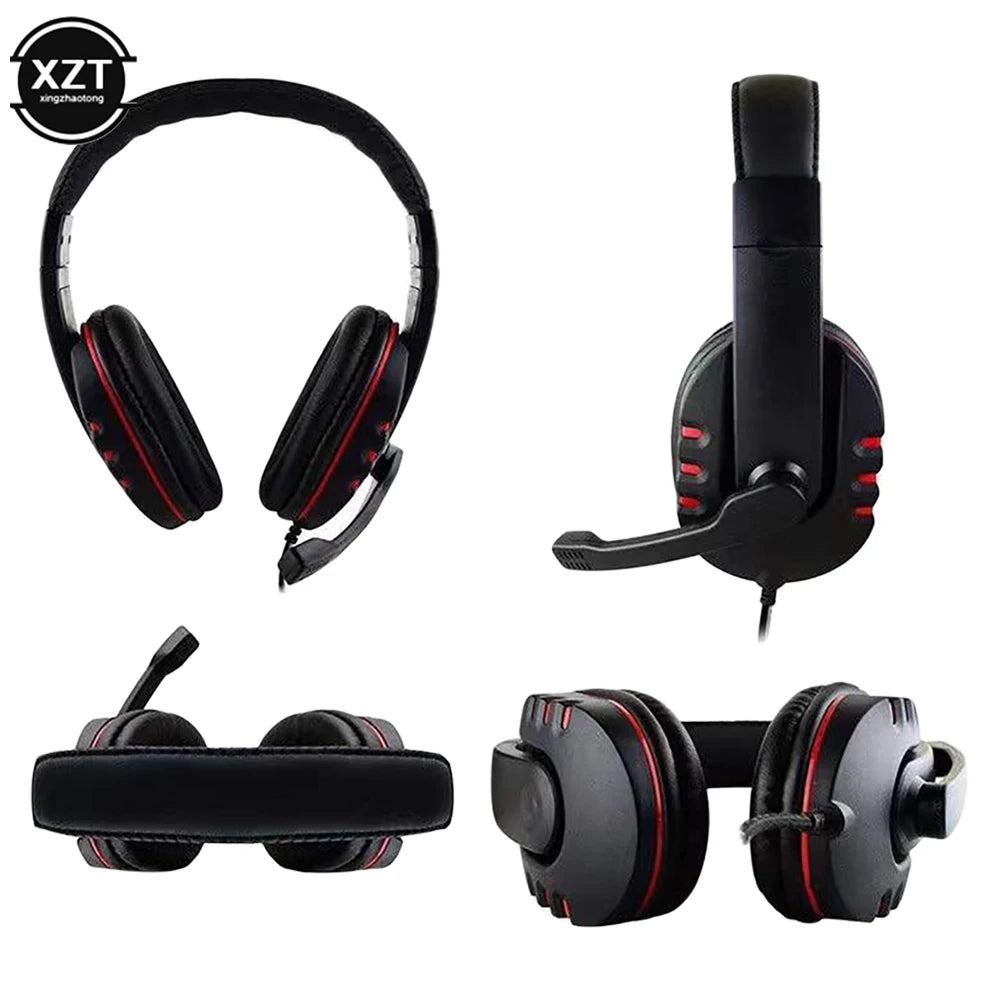 Wired Gaming Headset with Microphone Noise Cancelling Headphones for PC PS5 PS4 Xbox Nintendo Switch