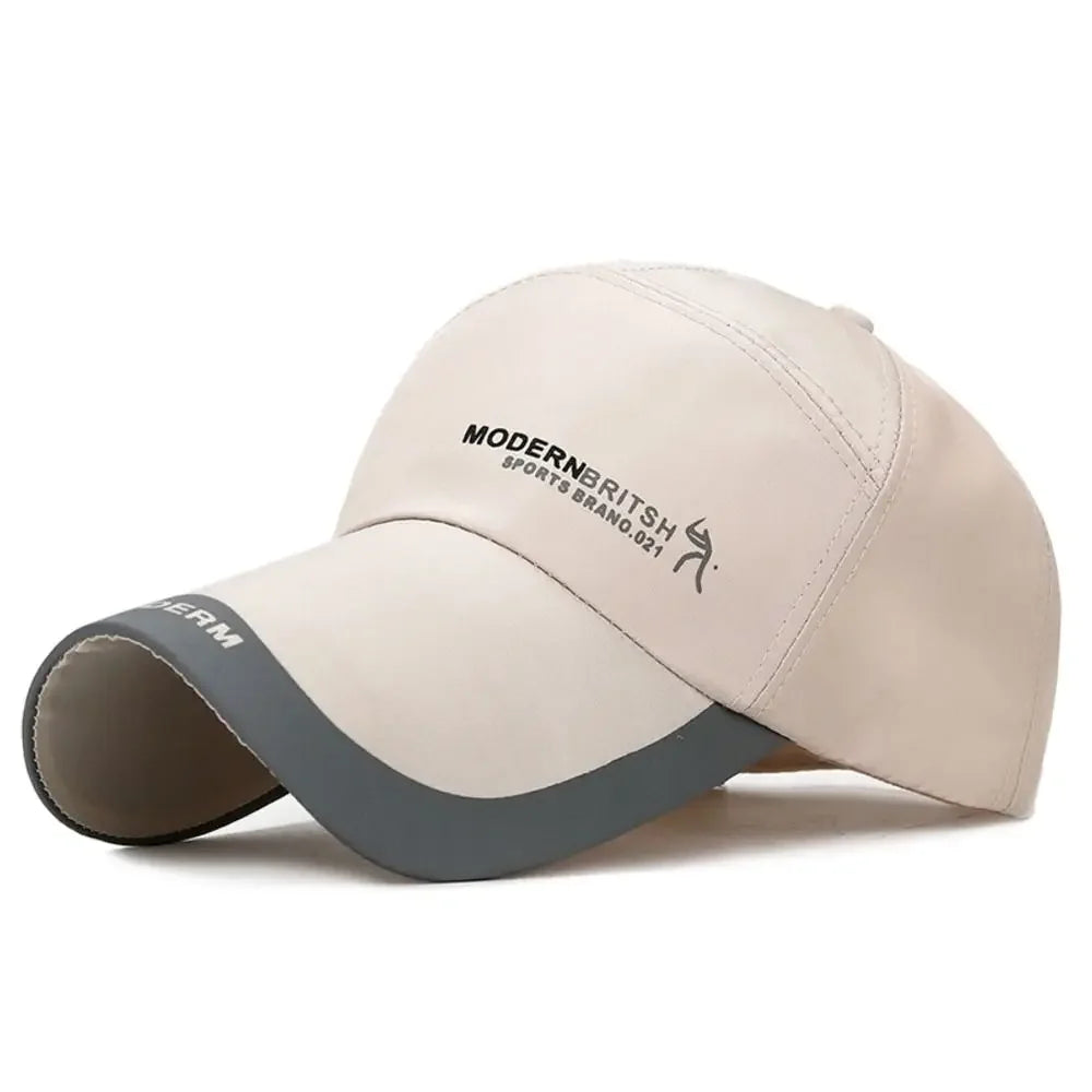 Quick Dry Sports Cap Baseball Cap Solid Color Sun Hat Outdoor Golf Fishing Hats Hat Casual Fashion For Men Women Adjustable