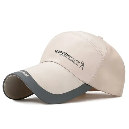Quick Dry Sports Cap Baseball Cap Solid Color Sun Hat Outdoor Golf Fishing Hats Hat Casual Fashion For Men Women Adjustable