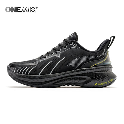 ONEMIX blanc chaussures de course sur route pour hommes coussin d'air chaussures de Sport en plein Air hommes formateurs été chaussures de Jogging chaussures pour femmes