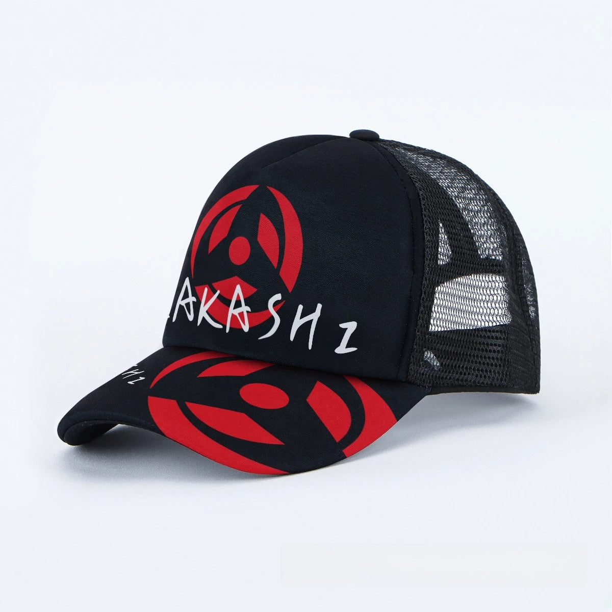 Breathable Mesh Caps Anime Manga Motifs Naruto Luffy Demon Slayer Unisex Summer Fashion Baseball Caps Protection Hats