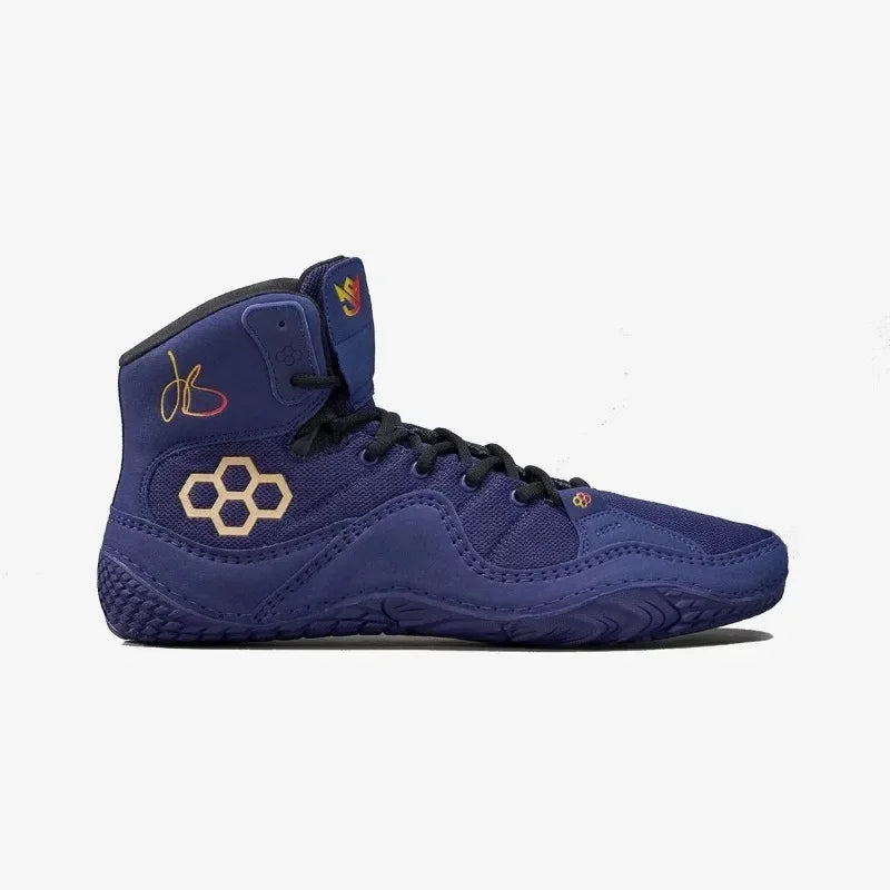 Sapato de Wrestling para Homem e Mulher, Calçado Desportivo de Competição, Ginásio e Treino, Alta Qualidade, Confortável, Sapato de Boxe Desportivo 36-45