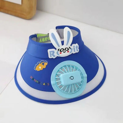 Kasket med ventilator Sommer USB-opladelig køleventilator Baseballkasket Udendørs golf solbeskyttelse 2 hastigheder Justerbar kasket med skygge Vandrekasket med ventilator