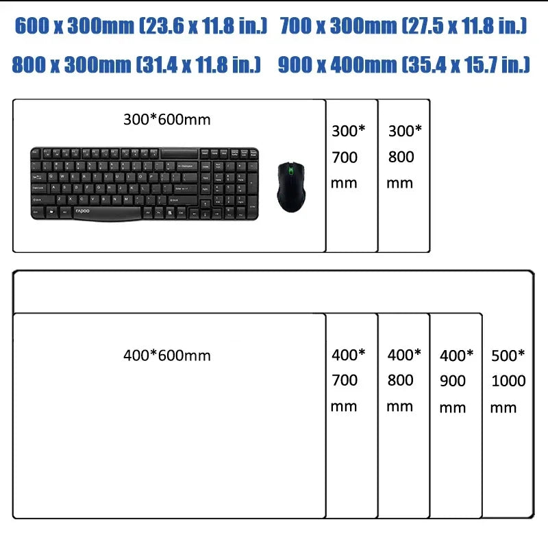 Produit gaming premium Fraquane, Large XXL DIY Cool Overwatch Mouse Pad Keyboard Table Gaming Accessories Non-Slip Rubber Edge locking spped Laptop Rug desk Mat, équipement gamer