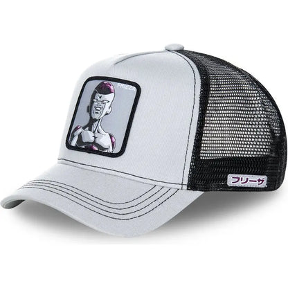 Dragon Ball Son Goku Cap Summer Travel Peaked Cap Men's Embroidery Hip-Hop Mesh Cap Style Sun Visor Baseball Cap Outdoor Sport