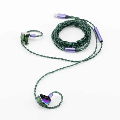 MOONDROP RAYS Gaming Earphones USB-C DSP Gaming IEMs – HiFi Wired In-Ear Gaming Earbuds with AI Noise Cancelling Microphone