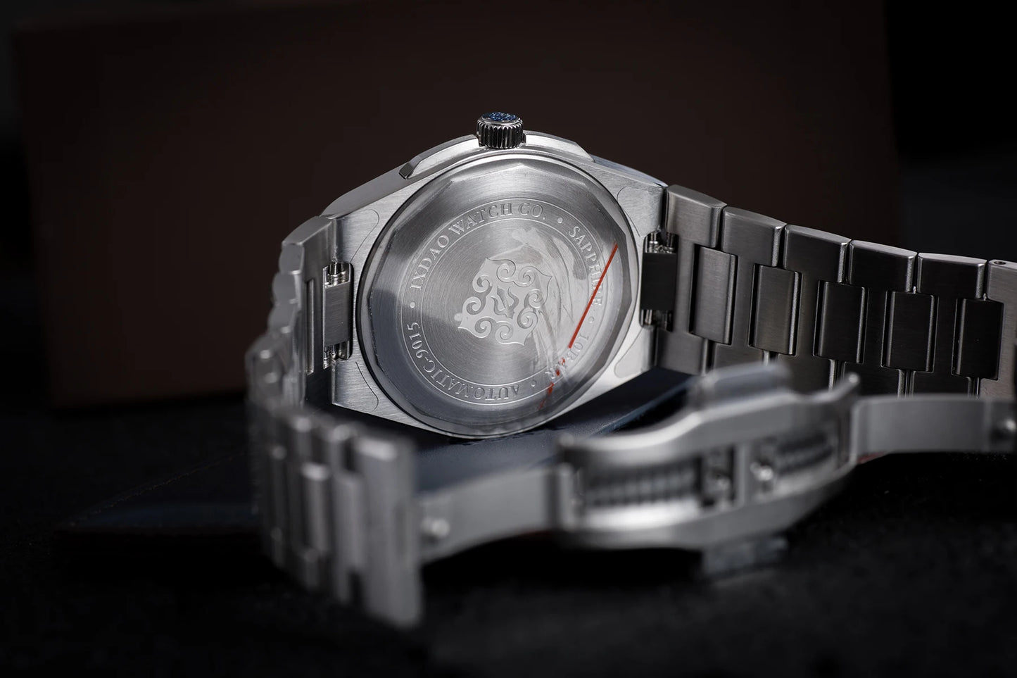 IX&DAO 2025 Novo Relógio Masculino Warrior Automático Mecânico 37mm Movimento Miyota 9015 Safira Aço Inoxidável Impermeável 10Bar BGW