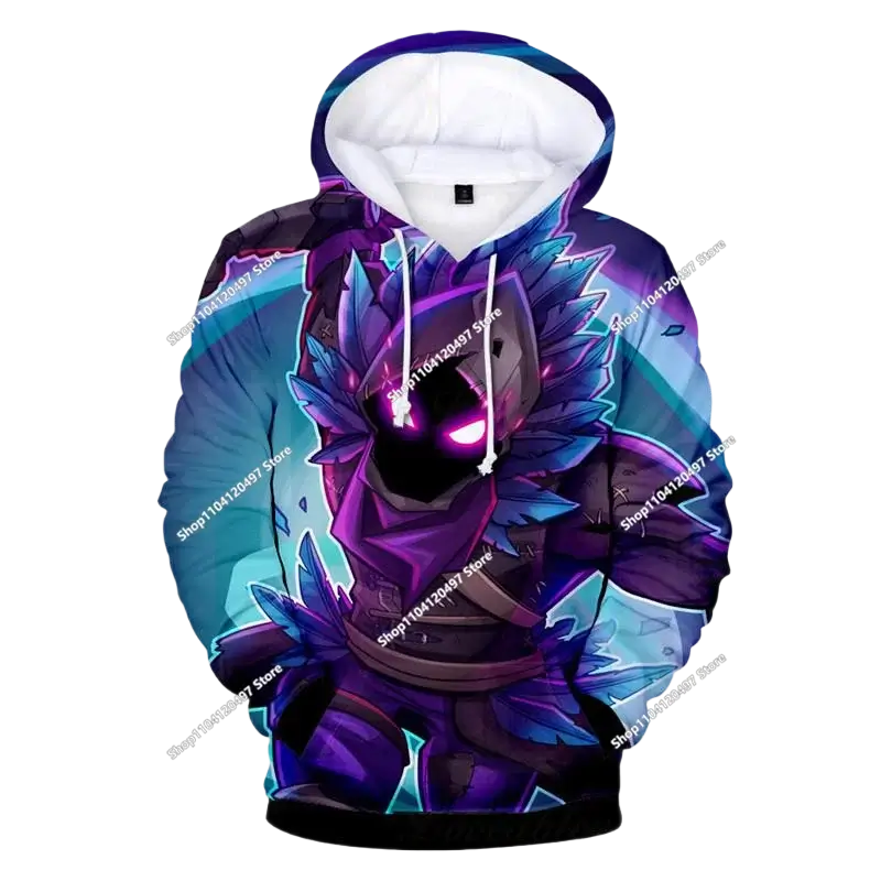 Lastenvaatteet syksyinen collegepaita T-paita huppari uusi Fortnite lasten rento asu mukavat streetwear-vaatteet