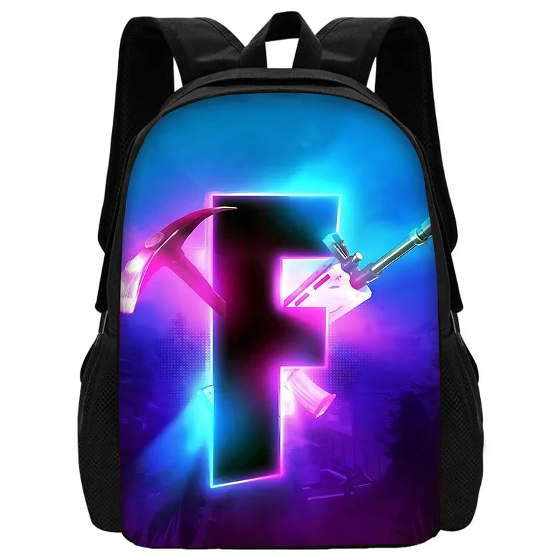 Popular Game FortniteS Child School Backpack With Shoulder Bag Pencil Bags School Bags for Boys Girls Best Gift