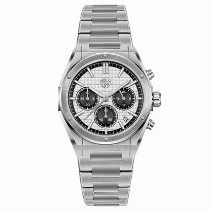 2026 RollsTimi Men's Watches Luxury Quartz Men's Watches Classic Sapphire VK63 Sports Chronograph Stainless Steel Calendar reloj