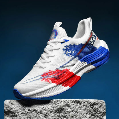 Muške tenisice za trčanje od prozračne mrežice, udobne tenisice na vezanje za maraton, sport, ležerno nošenje i tenis, velikih veličina, trendi sneakers za muškarce