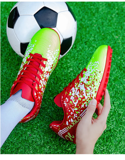 Nouvelles chaussures de football pour hommes, idéales pour les matchs sur gazon, l'entraînement et le soccer, crampons antidérapants, pour intérieur et extérieur, baskets de futsal de haute qualité, meilleures ventes.