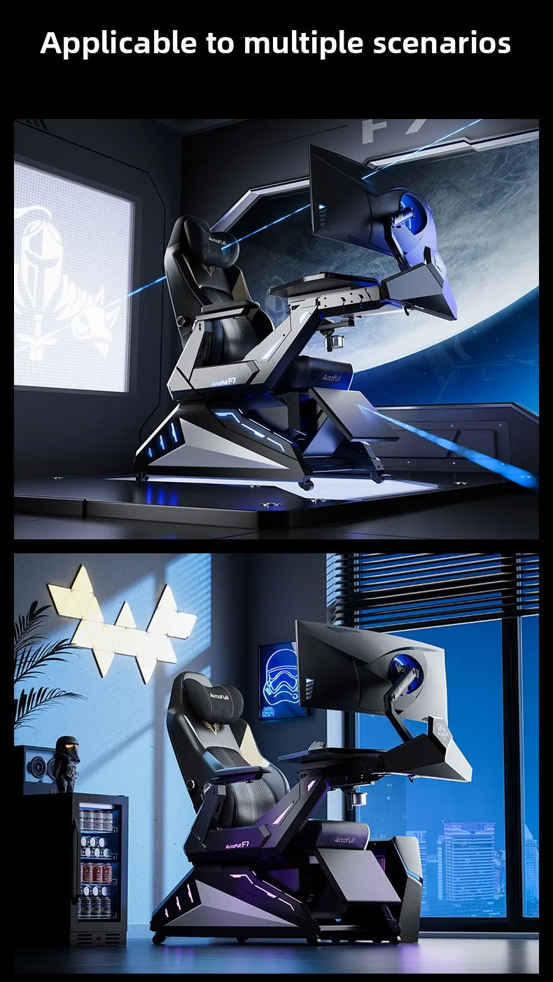 Gaming Office Ergonomic Chair E-sports Pod E-sports Warehouse Cockpit Space Cabin Desk Computer Armchair Ergonomic Chairs
