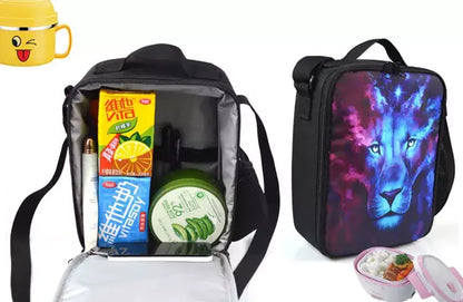 Klassisches FortniteS-Schulrucksack-Set für Kinder mit Lunchtasche und Federmäppchen, große Kapazität, für Jungen und Mädchen, ideales Geschenk