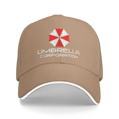 Umbrella Corporation Baseball Cap Retro Adjustable Sandwich Hats for Men Women Breathable Dad Hat Running Golf
