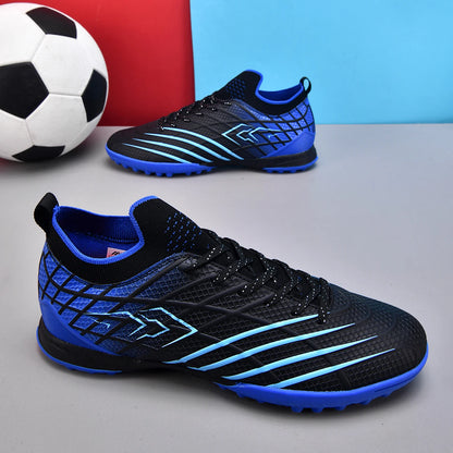 Nouvelles chaussures de football pour hommes, crampons de futsal, chaussures de football, confortables, ultra-légères, pour terrain synthétique et naturel, sportives, antidérapantes, pour adultes, professionnelles.
