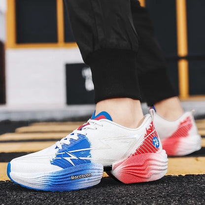 Professionelle Sport-Laufschuhe für Herren und Damen – bequeme Marathon- und Jogging-Trainingsschuhe, stoßdämpfend, hohe Rückfederung, rutschfest, für Rennen geeignet