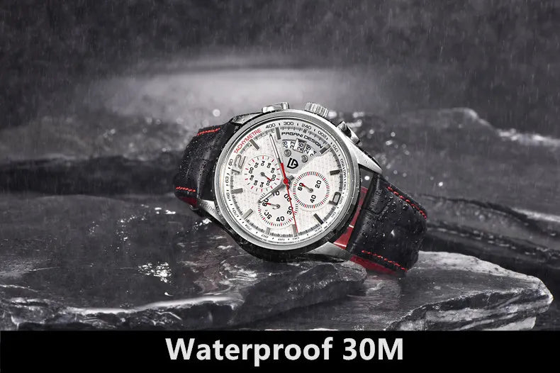 PAGANI DESIGN Chronograph-Stoppuhr für Herren, Quarz, Multifunktion, Militär-Pilotenstil, Relógios Masculino, Reloj Hombre, Montre Homme