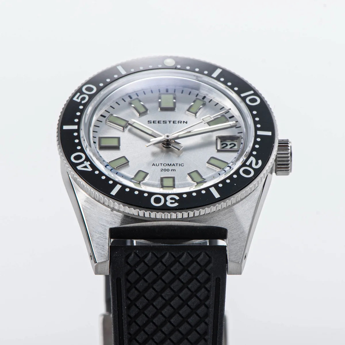 62MAS Diver Men Watch 38mm Original Sapphire Glass Nh35 Automatic Mechanical Waterproof Luminous Date Ceramic Bezel 200M Pro v3