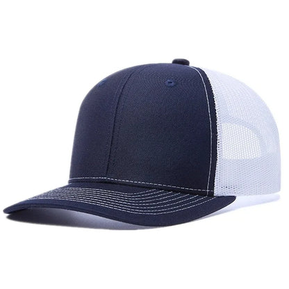 Breathable Mesh Classic Baseball Cap forMem Women Casual Trucker Hat Breathable Adjustable Snapback Unisex Active Sporty Dad Cap