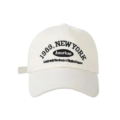 Broderad baseballkeps med mjukt skärm, dam-, sport- och herrmodell, unisex