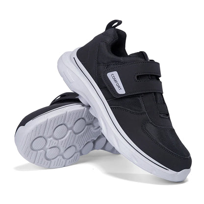 Chaussures de marche unisexes confortables, légères, respirantes, antidérapantes, à bout large, baskets décontractées, chaussures de marche toutes saisons