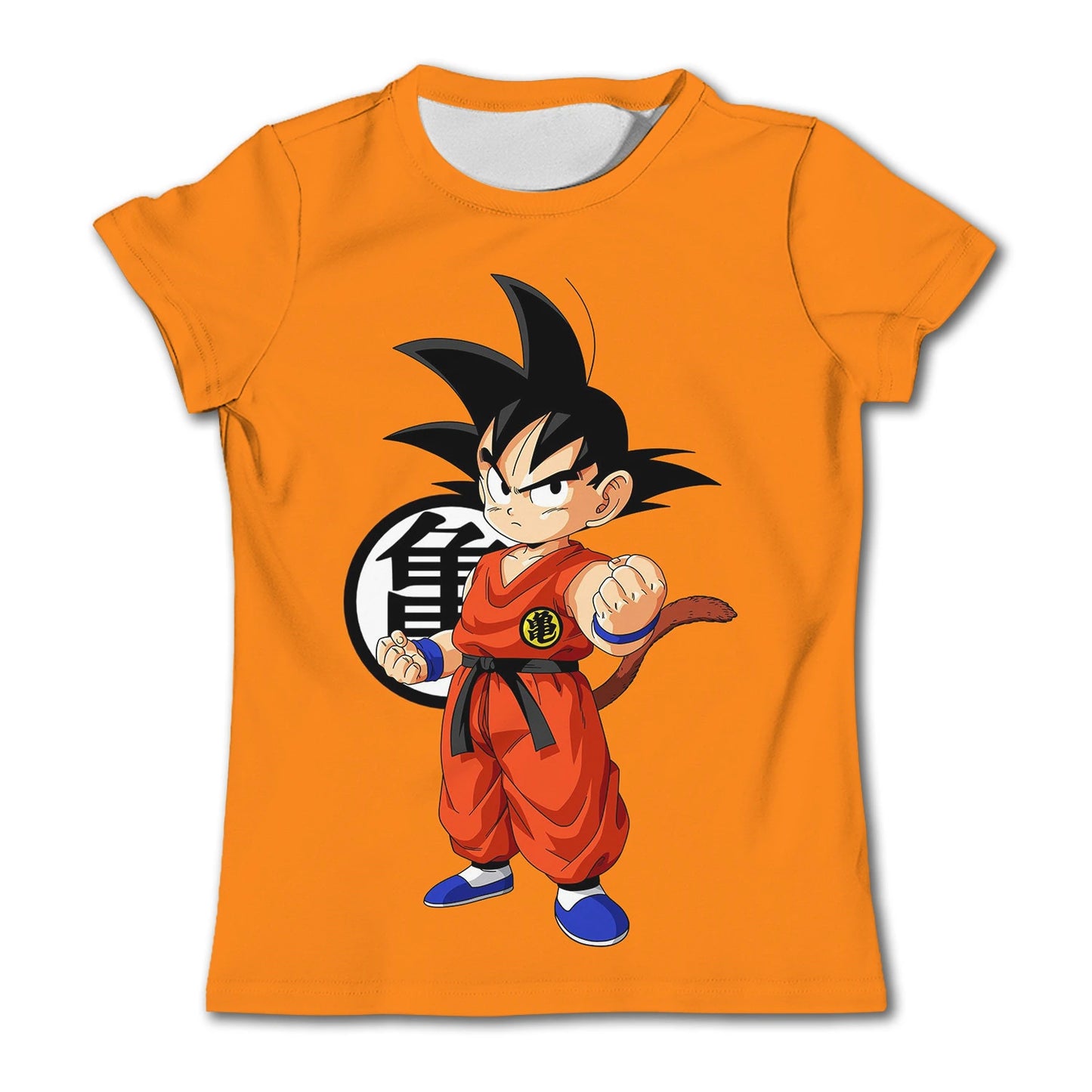 T Shirts Dragon Ball Z Children's Men Shirt Men's T-shirt Harajuku Style Trend Goku High Quality Clothing Anime Tops Streetwear