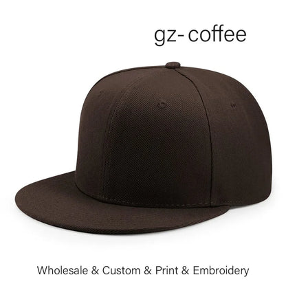 SLECKTON Custom Logo Hats High-quality Hiphop Snapback Caps Letter Embroidery Brand Design Trucker Cap Wholesale Hat Adult