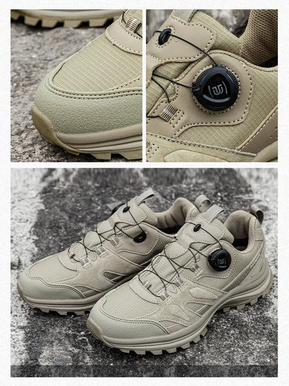 Zapatillas de senderismo para hombre Baasploa: antideslizantes, resistentes al desgaste, para escalada y senderismo al aire libre; con interior de algodón para mayor comodidad; zapatillas deportivas para actividades al aire libre.