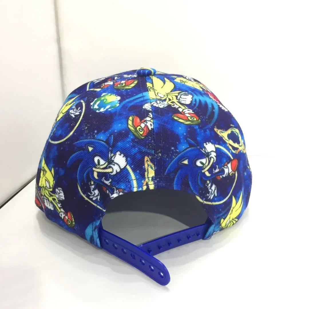 Supersonic Mouse Four Seasons Cap Movable Doll Toy Adjustable Hedgehog Anime Hip-hop Cap Baseball Cap Hat Student Boy Girl Hat