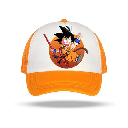 Dragon Ball-baseballkasketter med anime-figurer, solhat til børn og voksne, sommerhatte, åndbare, afslappede hatte, justerbare kasketter med skygge, gaver