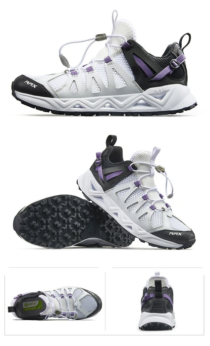RAX Nieuwe heren- en dameszomerwandelschoenen, ademende Upstream-schoenen, trekkingschoenen, waterschoenen, outdoor-, vis- en kampeerschoenen, sneakers voor heren