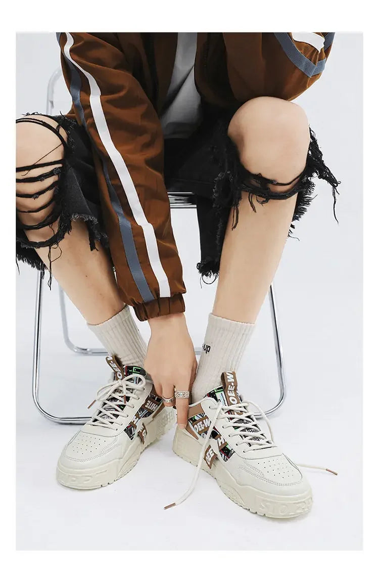 Leder-Sneaker im Casual-Stil, neue Skateboard-Schuhe für Herren, Outdoor-, Lauf- und Sportschuhe, Wanderschuhe, Tennisschuhe, Plateauschuhe, Luxusschuhe