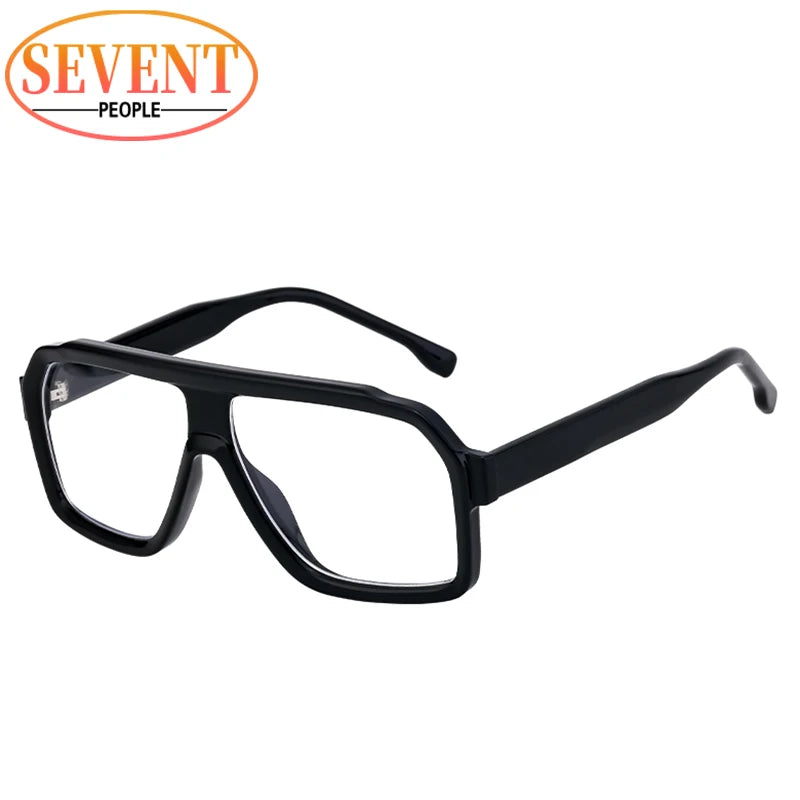 Classic Oversized Square Sunglasses Men 2026 Luxury Brand Trendy Metal Big Frame Goggles Eyewear Stylish Sun Glasses For Ladies
