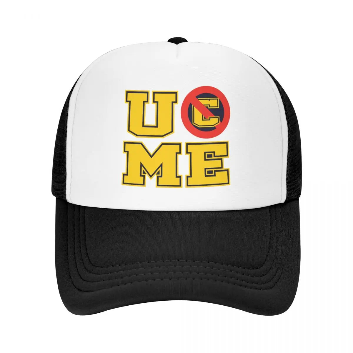 Custom C-Cena John  U Cant See Me Trucker Hat Women Men Adjustable Unisex Baseball Cap Summer Dad Hat