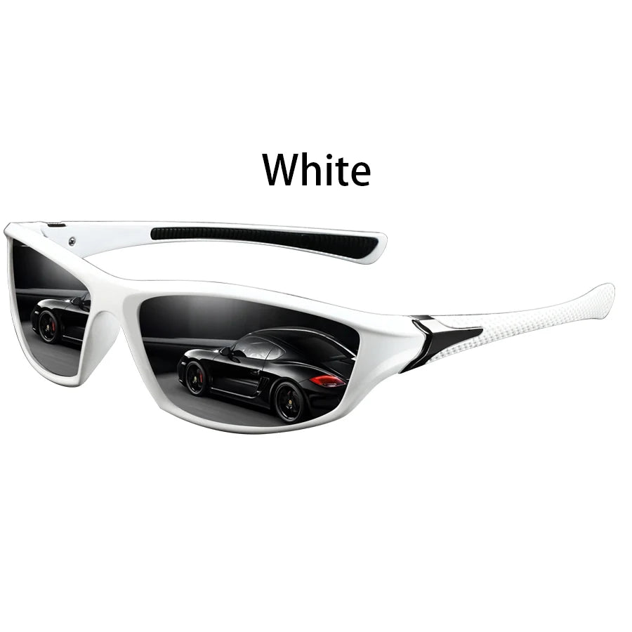 8PCS Fashion Vintage Driving Fishing Cycling  Eyewear Sports Sunglasses Men Women Running Mountaineering Sport Sun Glasses