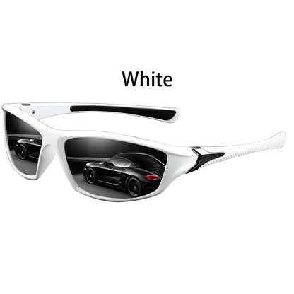 8PCS Fashion Vintage Driving Fishing Cycling  Eyewear Sports Sunglasses Men Women Running Mountaineering Sport Sun Glasses