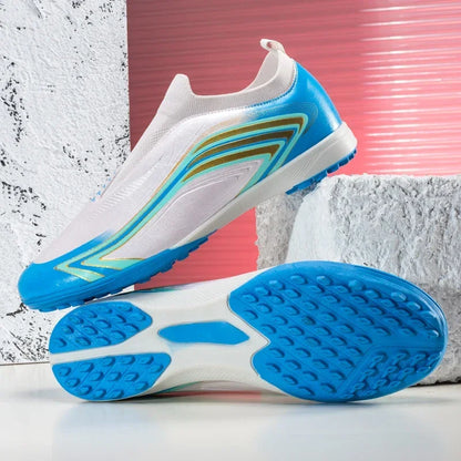 Nouvelles chaussures de football pour hommes, légères, antidérapantes, pour futsal, chaussures de football très vendues, baskets de match, crampons pour terrain intérieur et extérieur, haute qualité