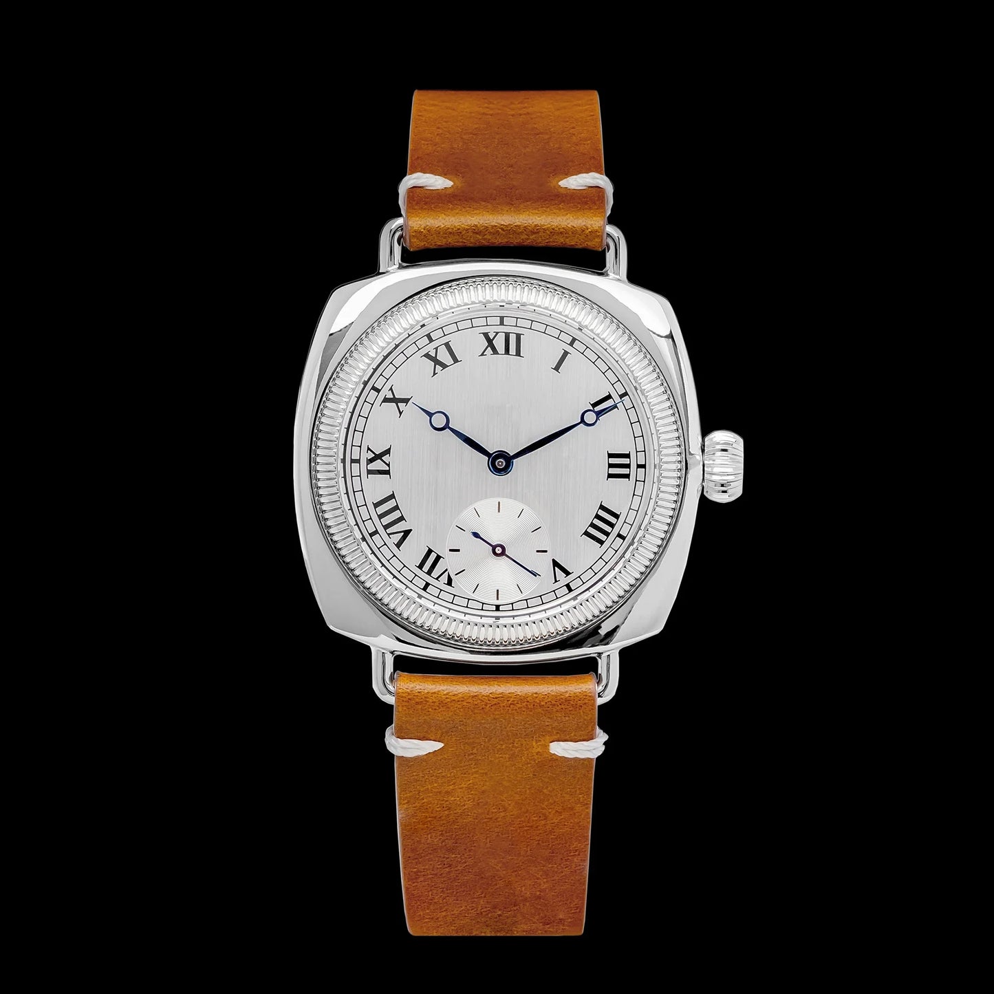 THORN  T002 Watch Tribute To Classic Oyster Style Antique Pillow Shaped Watch, Retro Watch, Men's and Women's Couple Watches