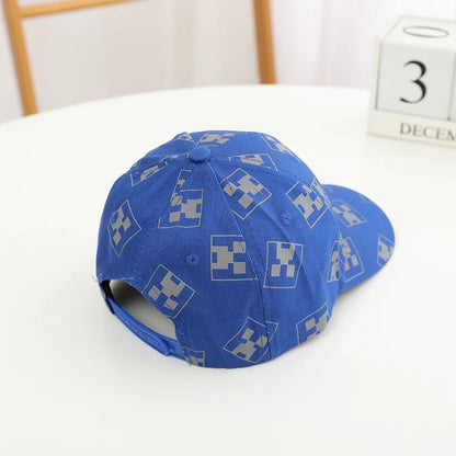 Gra cyberpunkowa Totem Nieśmiertelnego Kapelusza Cosplay Unisex Czapka z daszkiem w stylu pikselowym Akcesoria outdoorowe