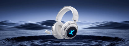 Casque de jeu sans fil MCHOSE X9 7.1, Bluetooth 2.4G, trois modes, réduction de bruit, e-sport, FPS, pour cadeaux